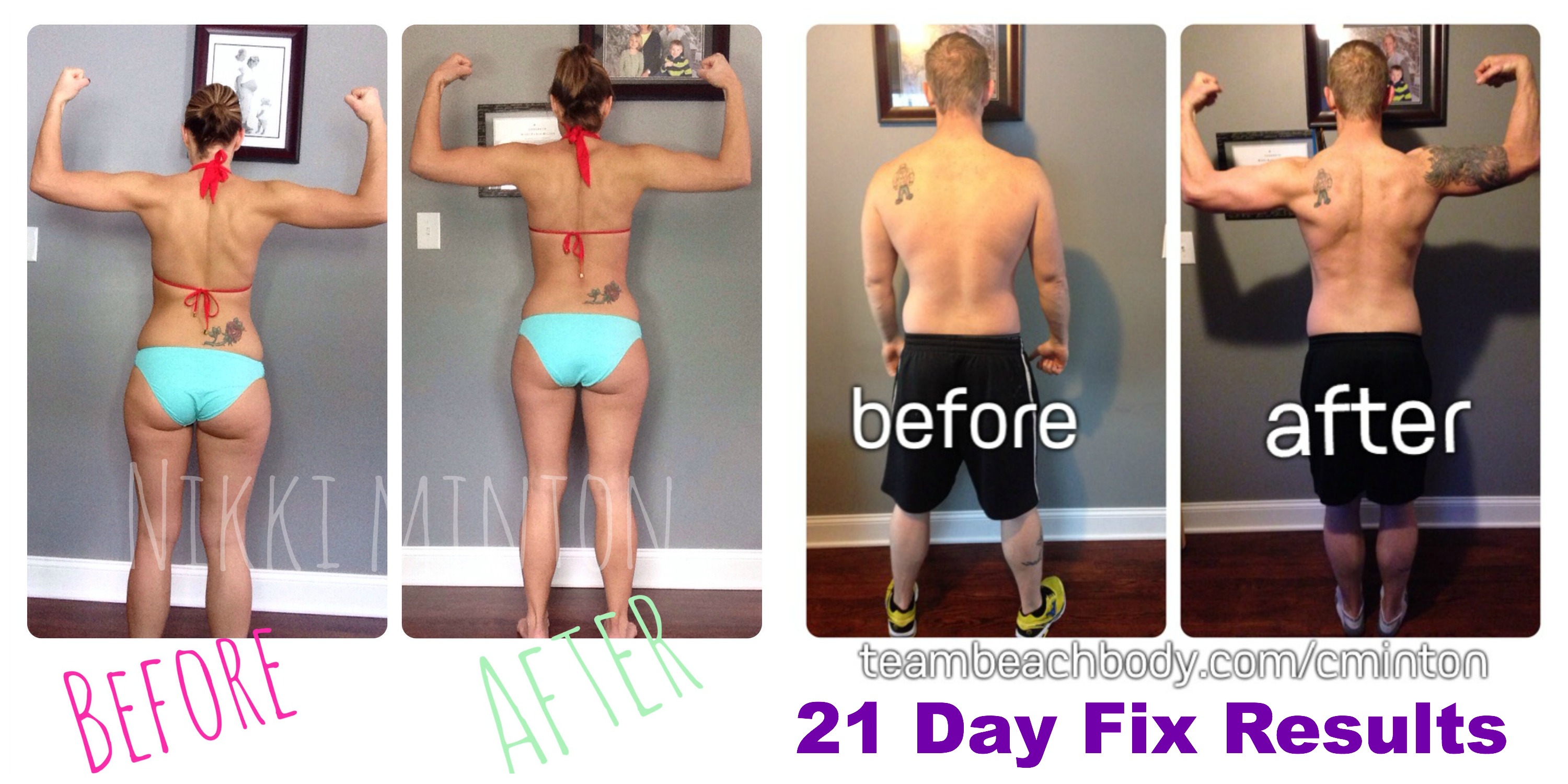 21 Day Fix Transformation – Bye Bye Mommy Belly!